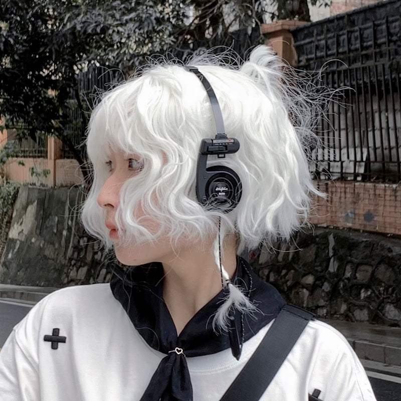 WhatPlus Retro headphones-Black Knight 黑武士