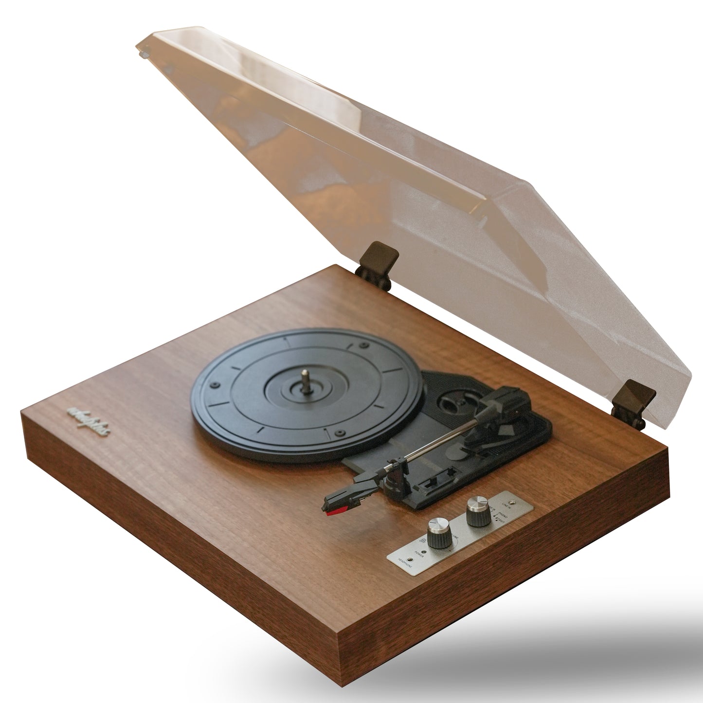 WhatPlus 1900 一体式黑胶唱机
