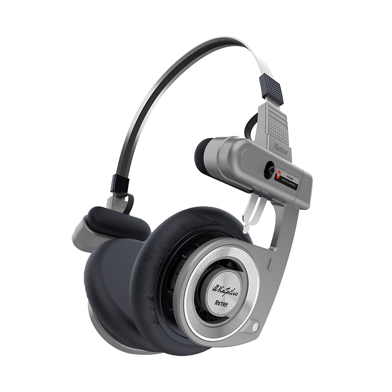 WhatPlus RetroⅡ headphones-Star Moon Silver 星月银
