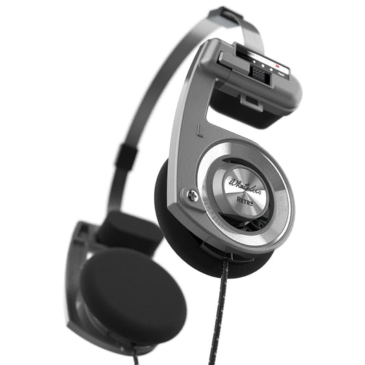 WhatPlus Retro headphones-Star Moon Silver 星月银